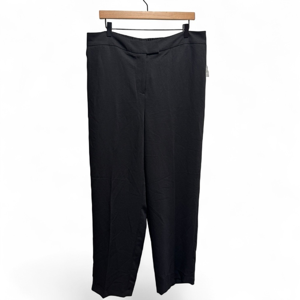 Addition Elle Black Straight Leg Pants Size 18 NWT Brand New
